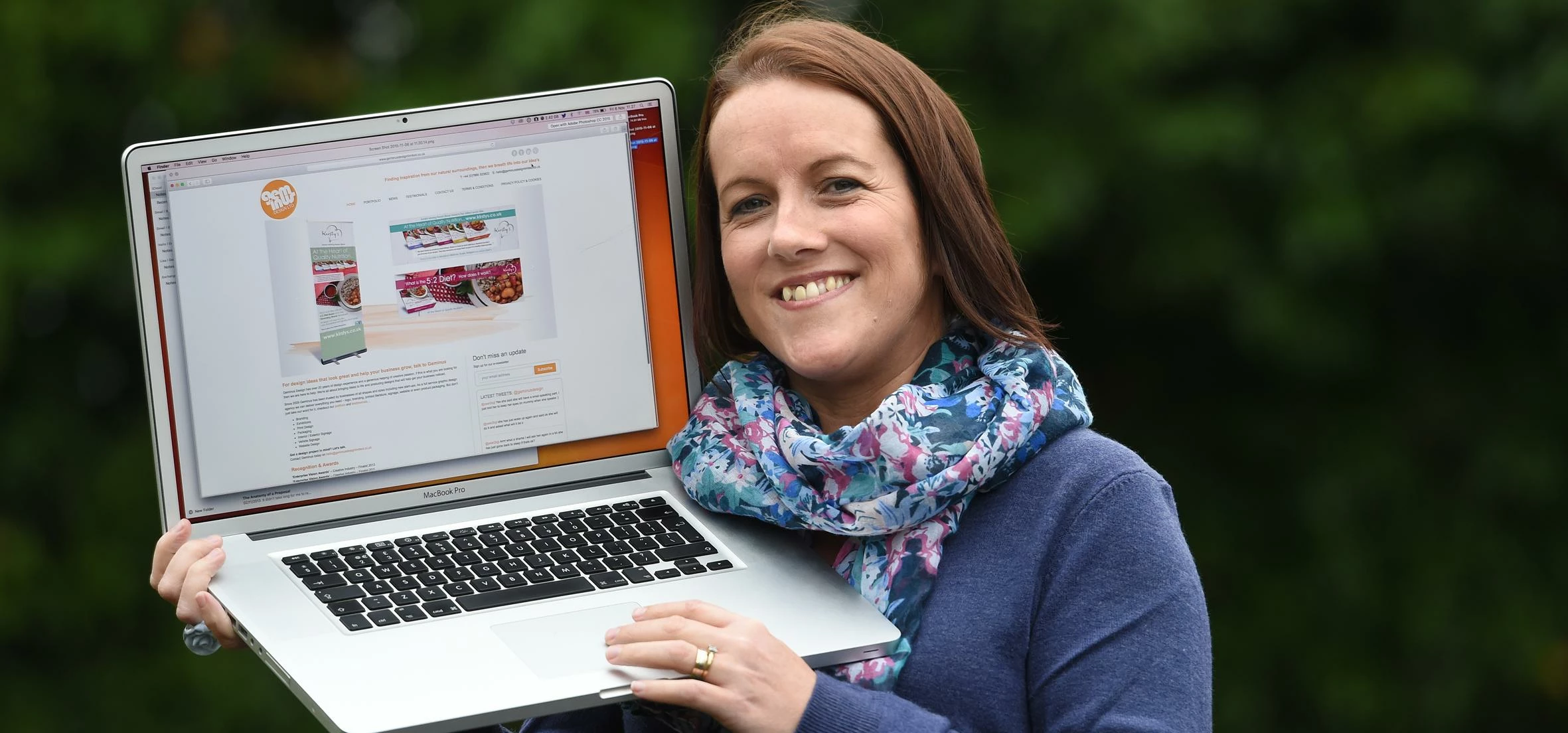 Lisa Wilkinson of Geminus Design has had support from Boost Business Lancashire