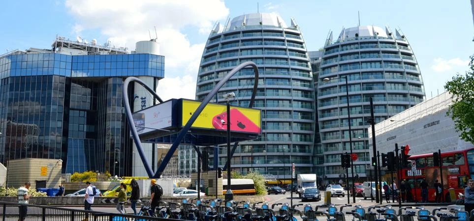 Silicon Roundabout in London. Source: Matt Brown / Flickr / Licensed for noncommercial reuse without