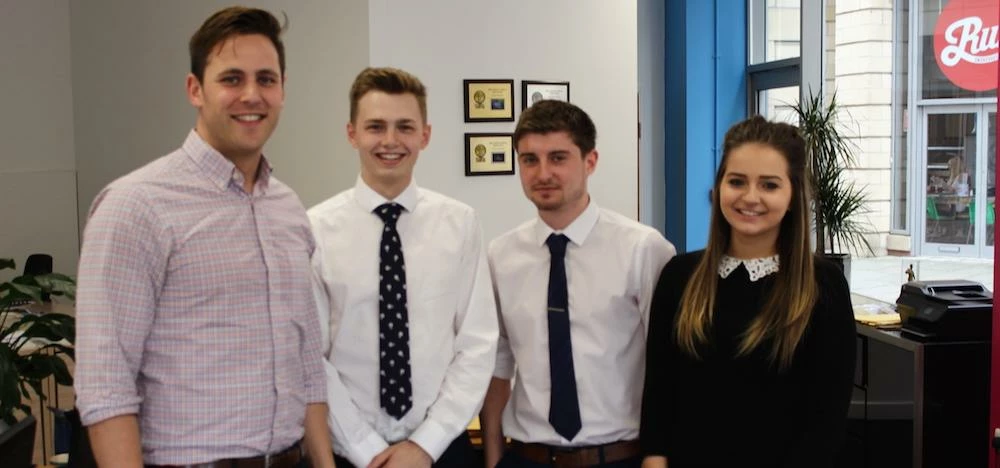 Marcus Russell, Freddy Hoare, Antoni Grimes and Lucy Sexton