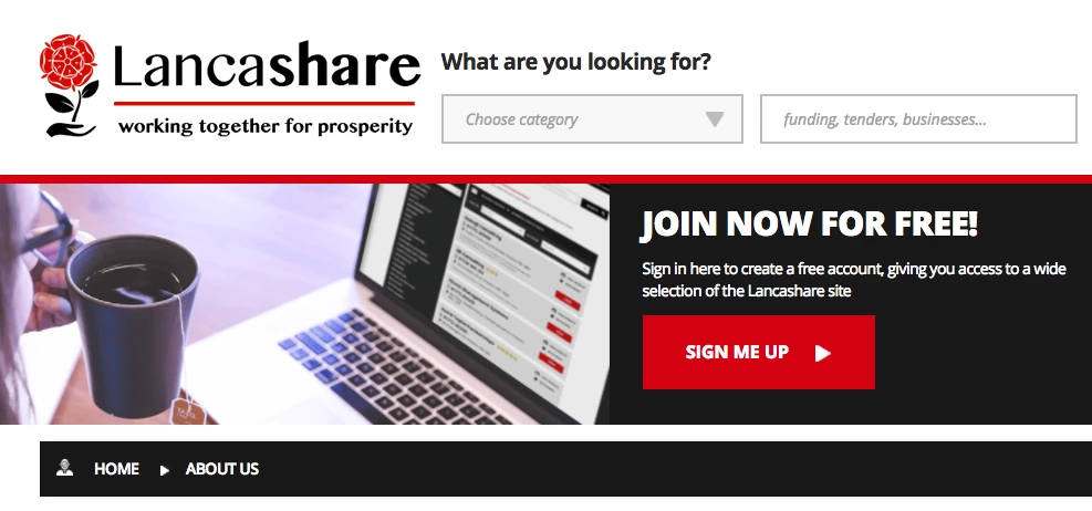 The portal also gives members information on events, awards, training and networking groups