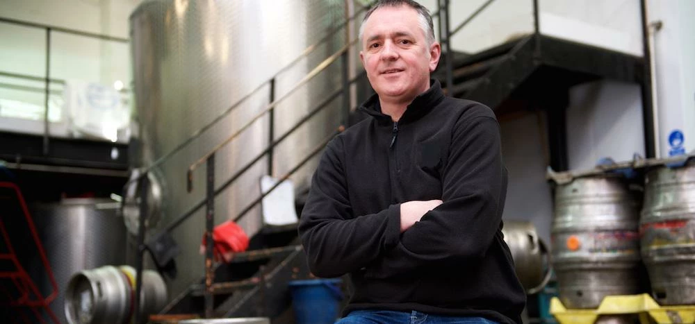 Dave Hughes, owner of Acorn Brewery