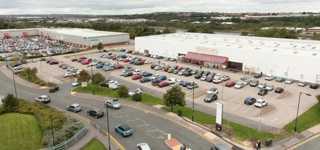 A Matalan store close to the site of the new River Wear road bridge which was surveyed by Silverston