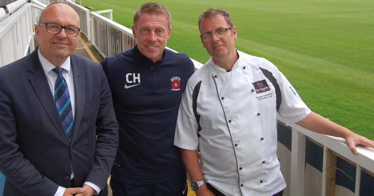 Colin Rafferty Hartlepool Hartlepool College serves up new partnership with Hartlepool United ...