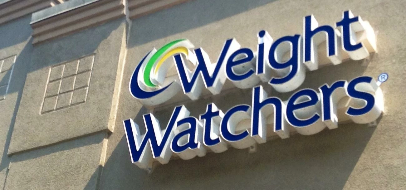 Weight Watchers Store Office Sign Logo, 6/2014 Waterbury CT Pics by Mike Mozart of TheToyChannel and