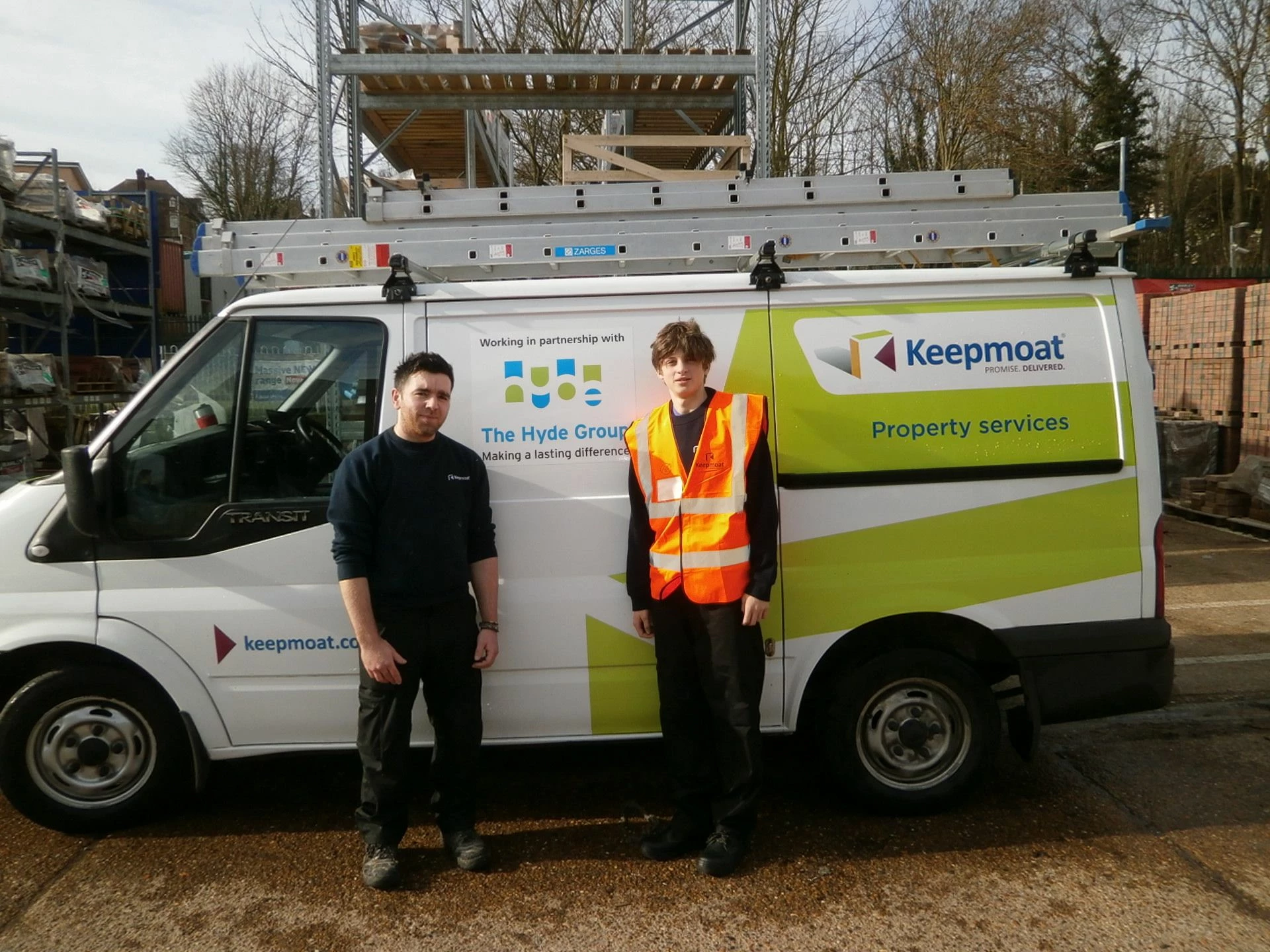 Lee Keeley (right) joins Keepmoat Property Services