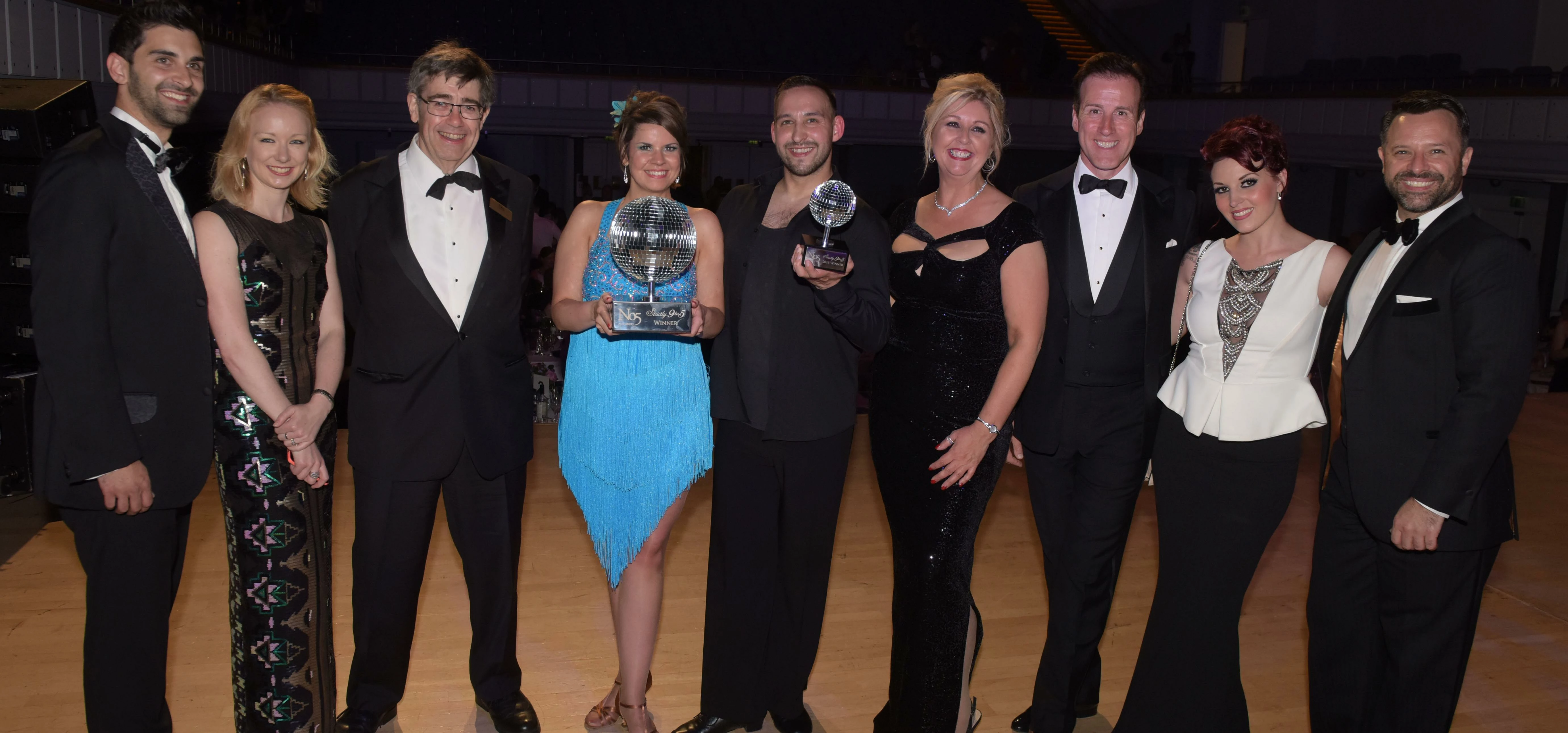 From left: Judges Jamie De Souza and Elisha Willis, Head of No5 Chambers Mark Anderson QC, winning d