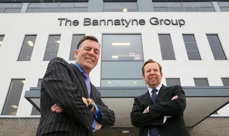 Duncan Bannatyne (left) and Nigel Armstrong (right)