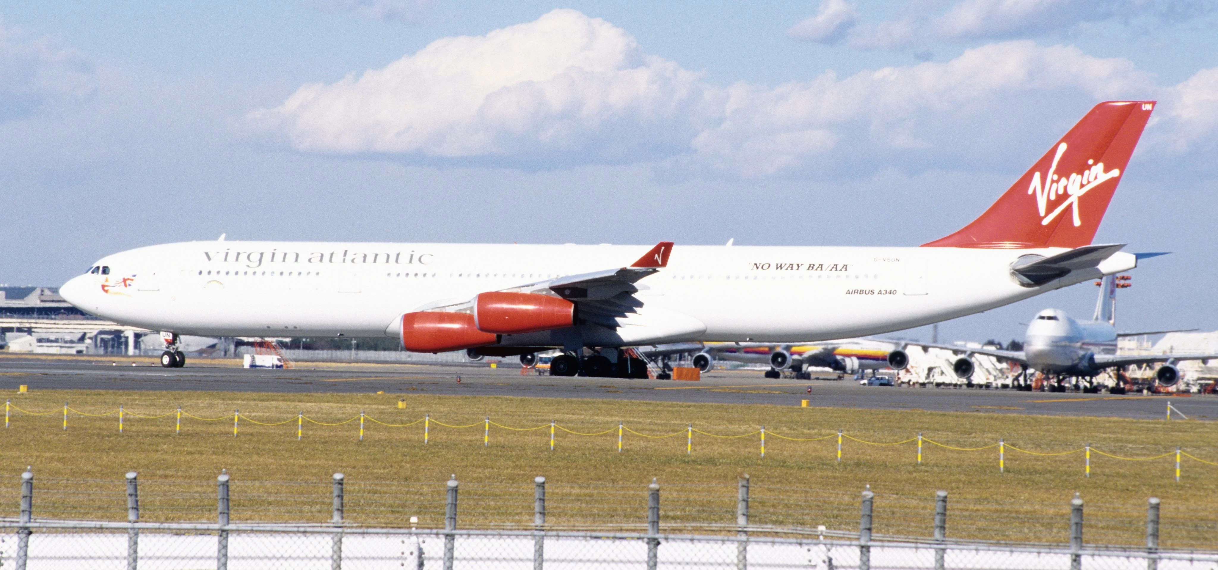 Virgin Atlantic Airbus A340-313 (G-VSUN/114)