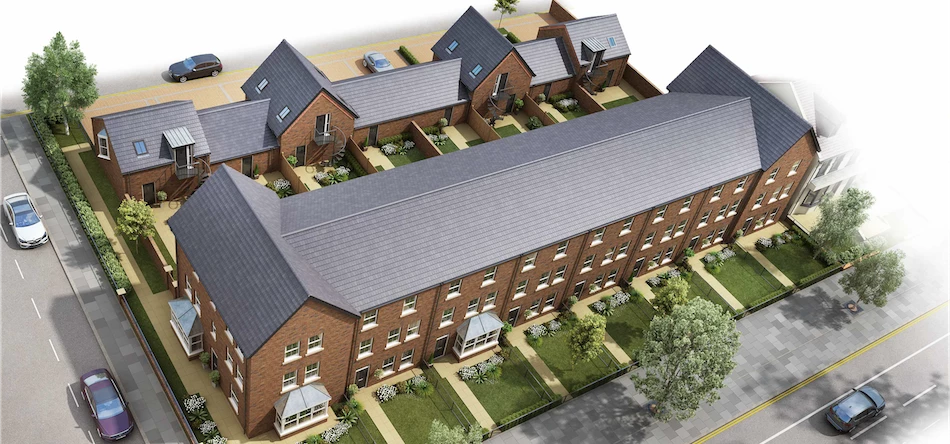The site will comprise of eight new luxury properties at Lansdowne, central Gosforth, in Newcastle.