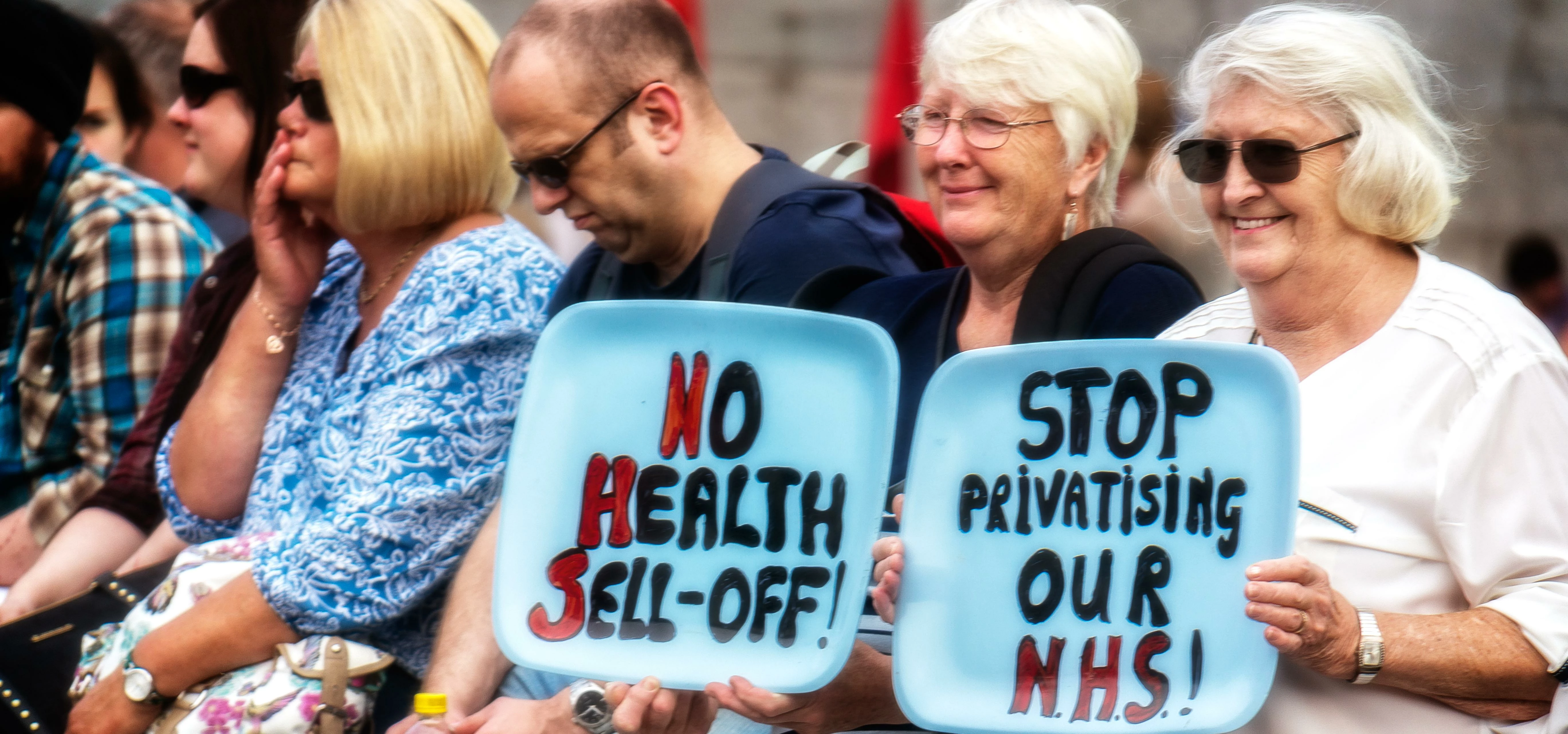 NHS Protest