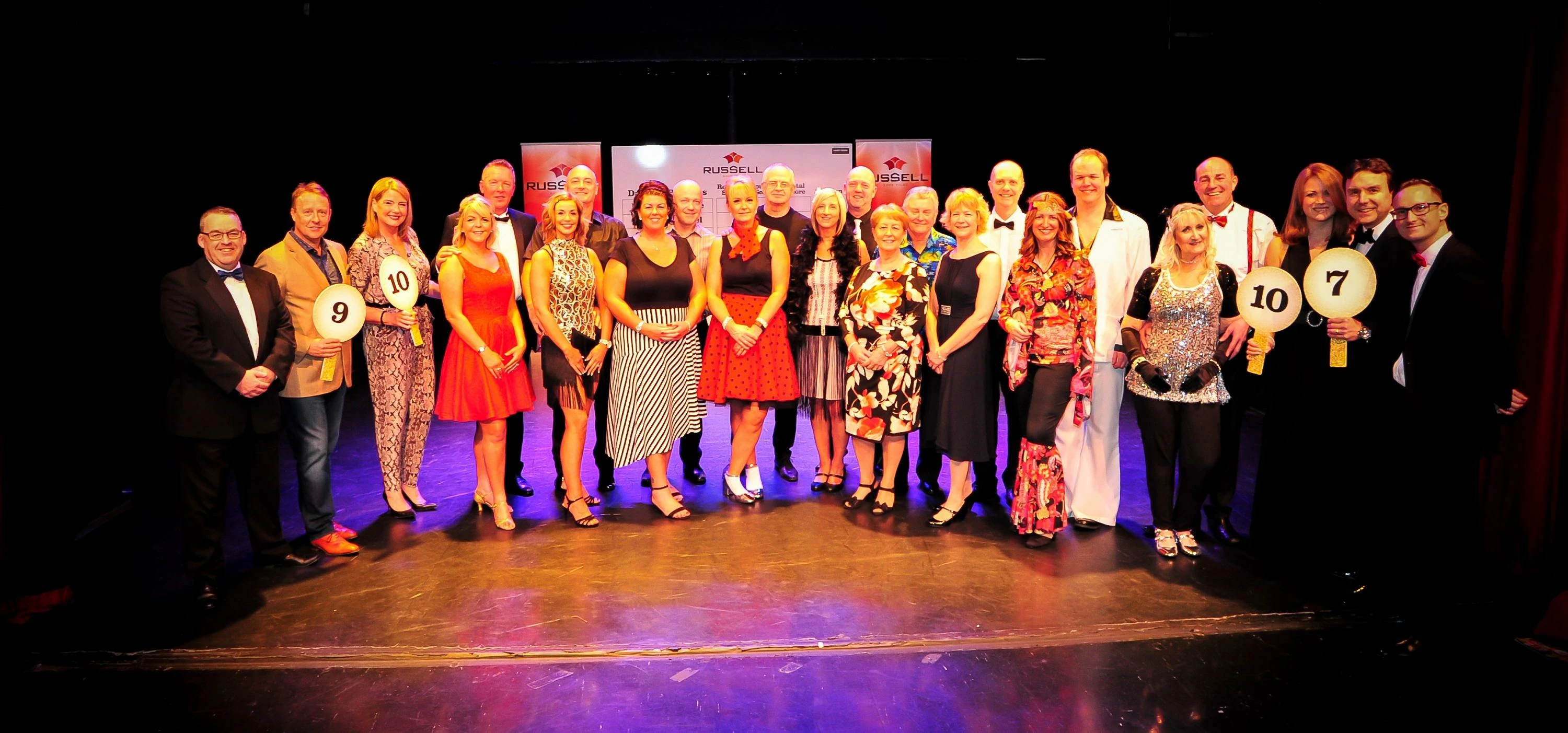 Dancing on the Tiles Dancers, Judges and Comperes