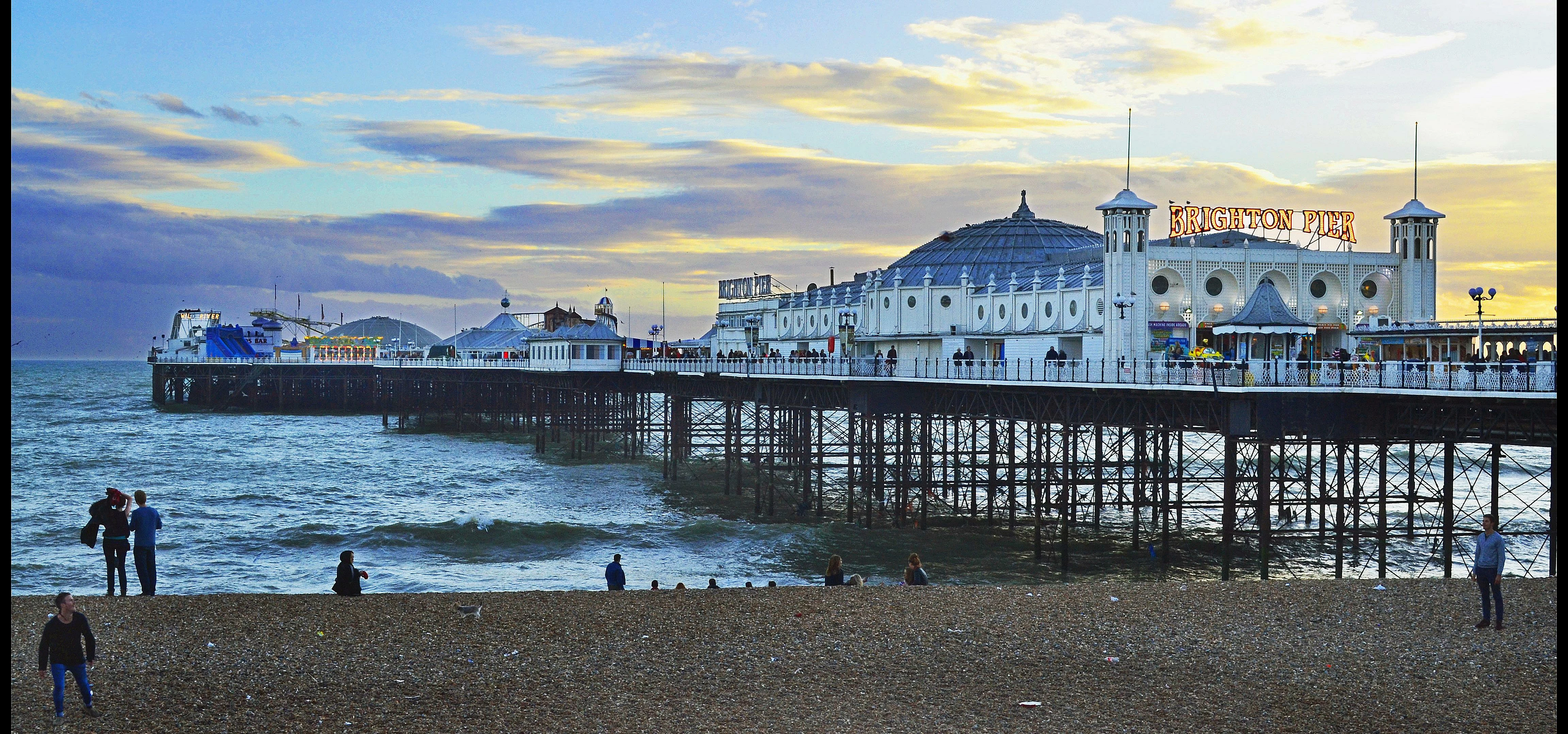 Brighton Pier at Dusk
