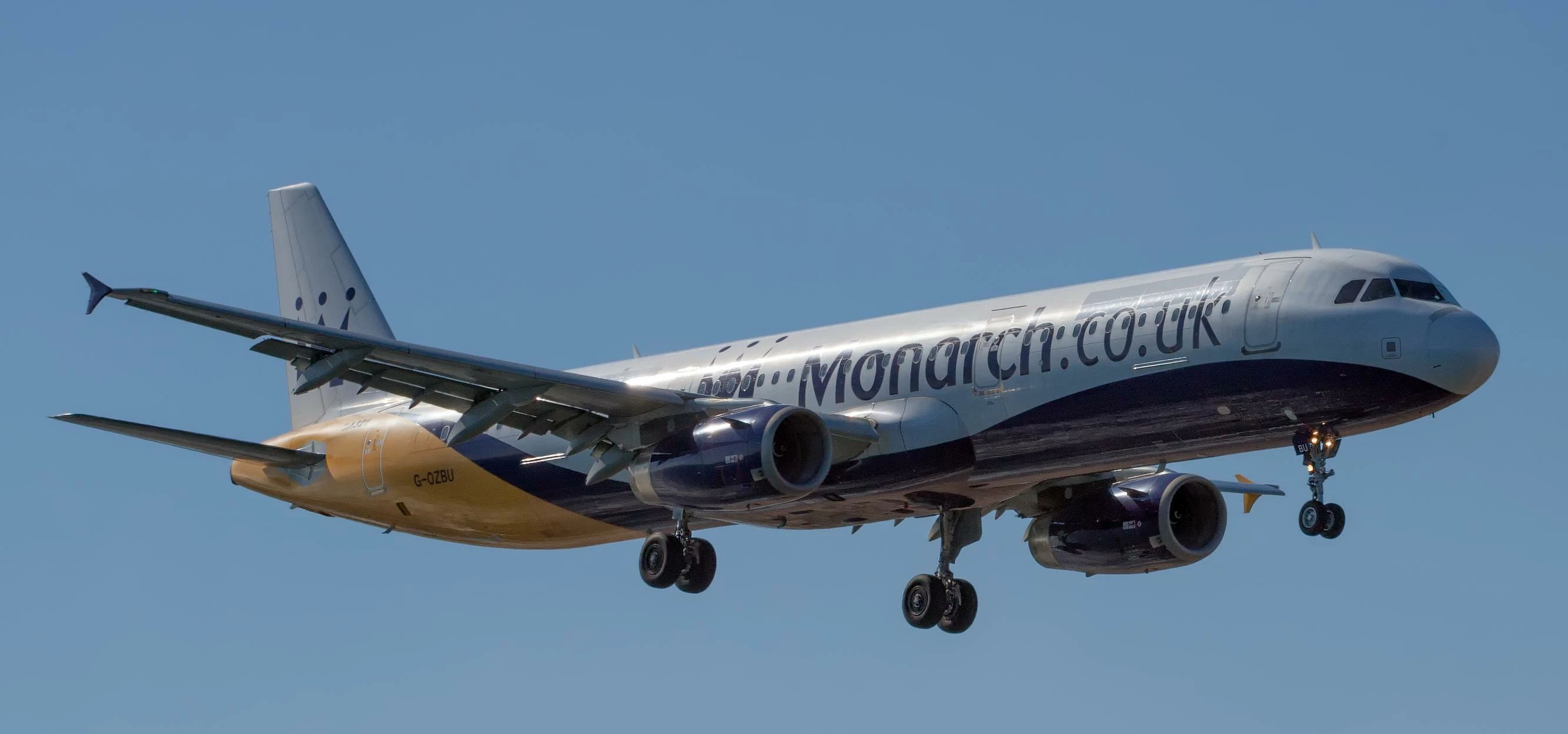 Monarch Airlines A321 G-OZBU