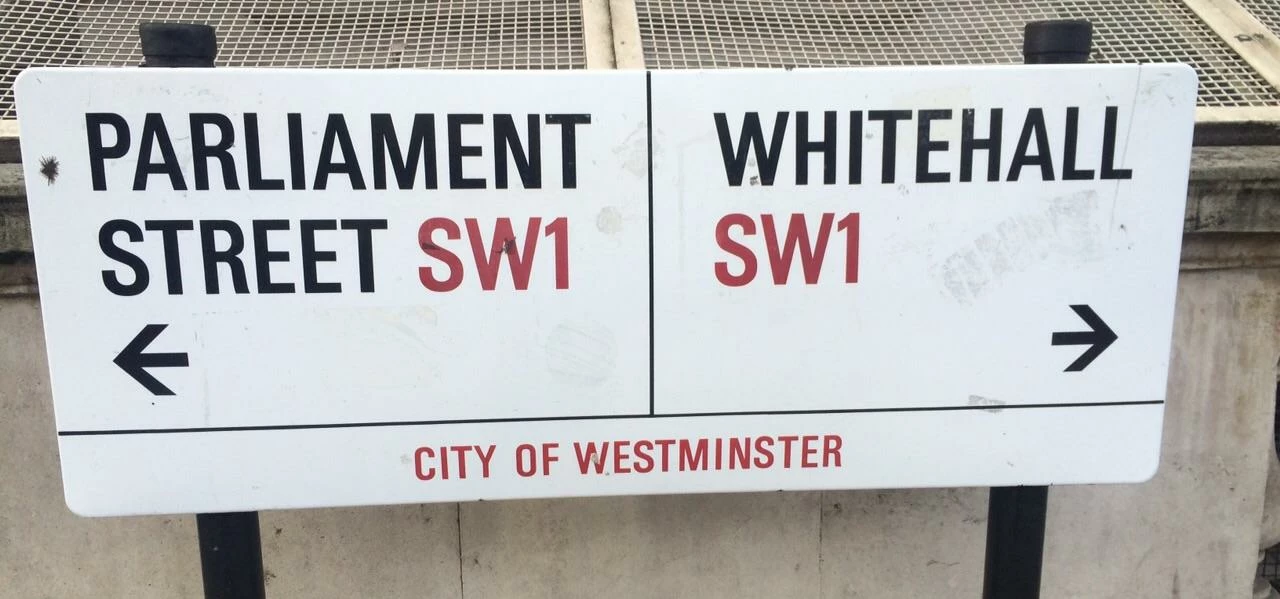 City of Westminster Sign - London