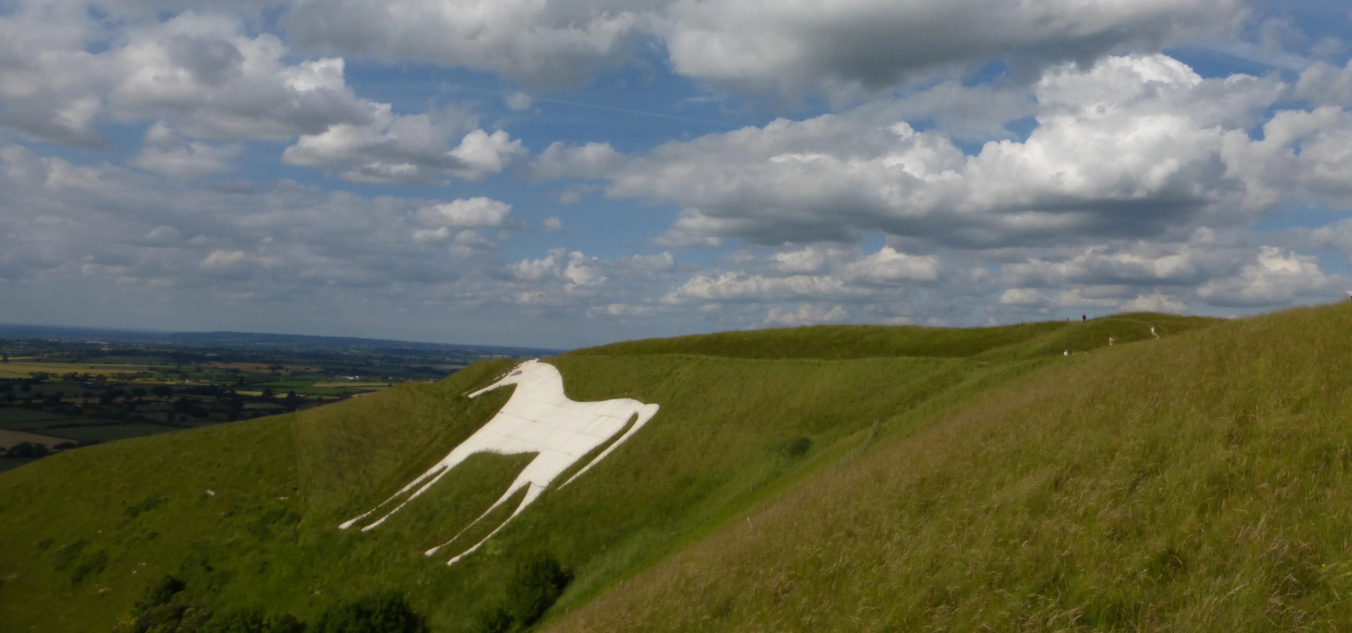 Westbury White Horse and hill