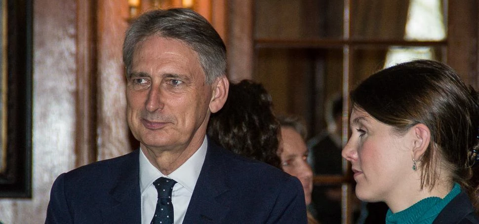 Philip Hammond and Michelle Donelan
