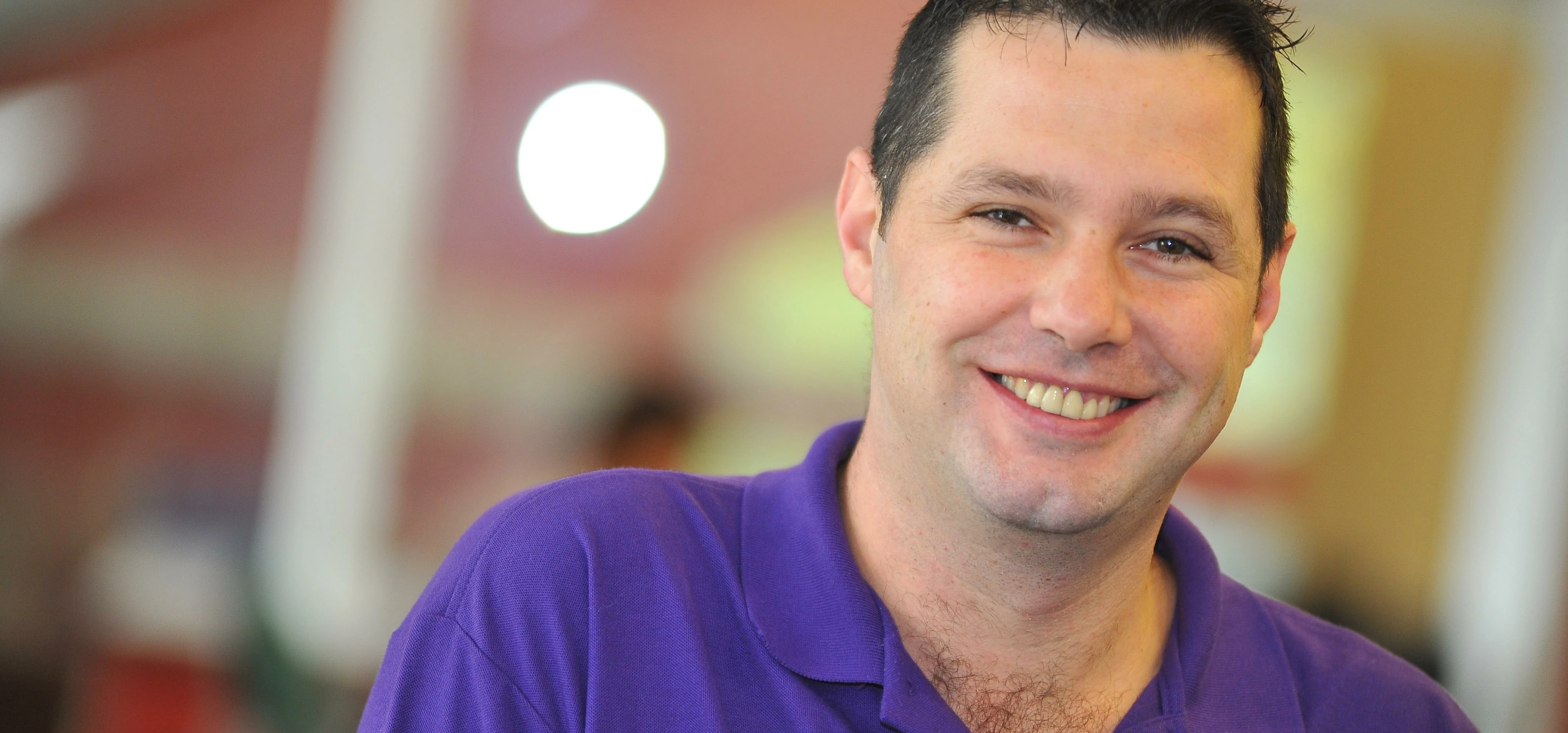 Purple's CEO Gavin Wheeldon