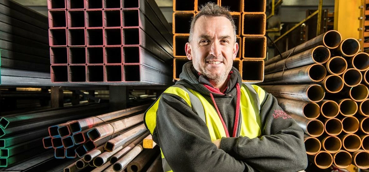 Mark Sugden, who is Managing Director at Keighley's John W Laycock Ltd.