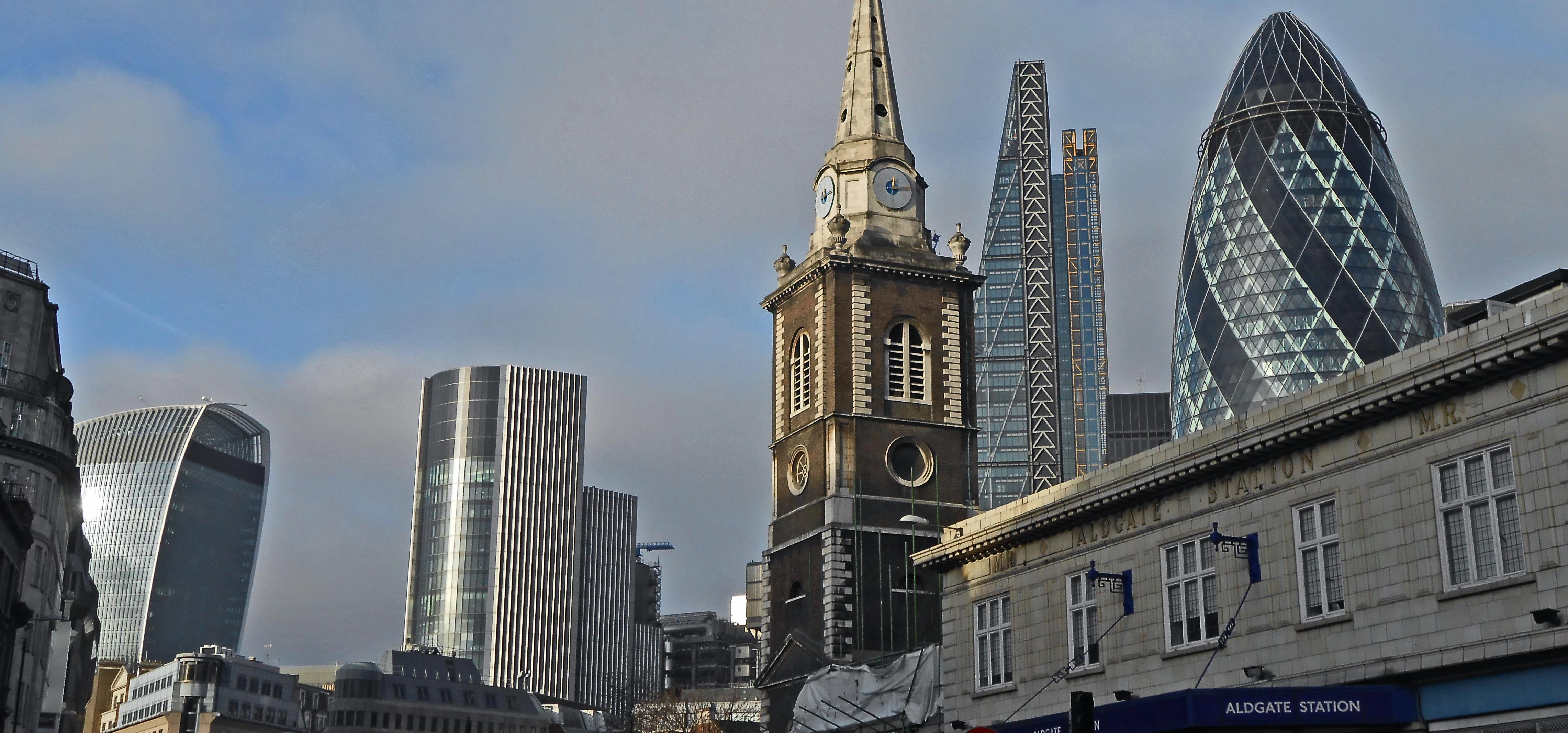 The City from Aldgate