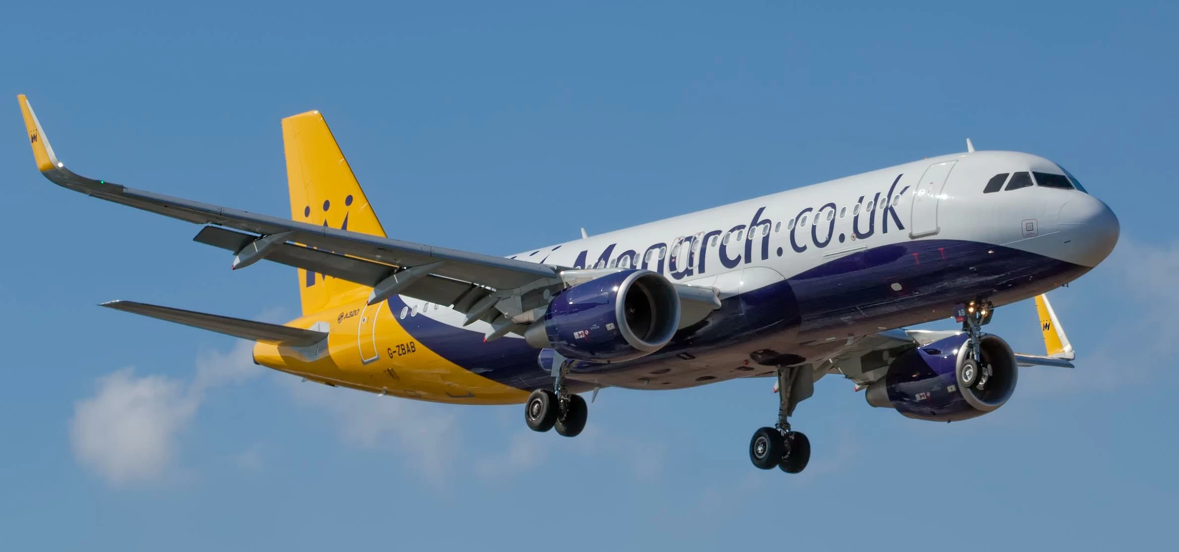 Monarch Airlines A320 G-ZBAB