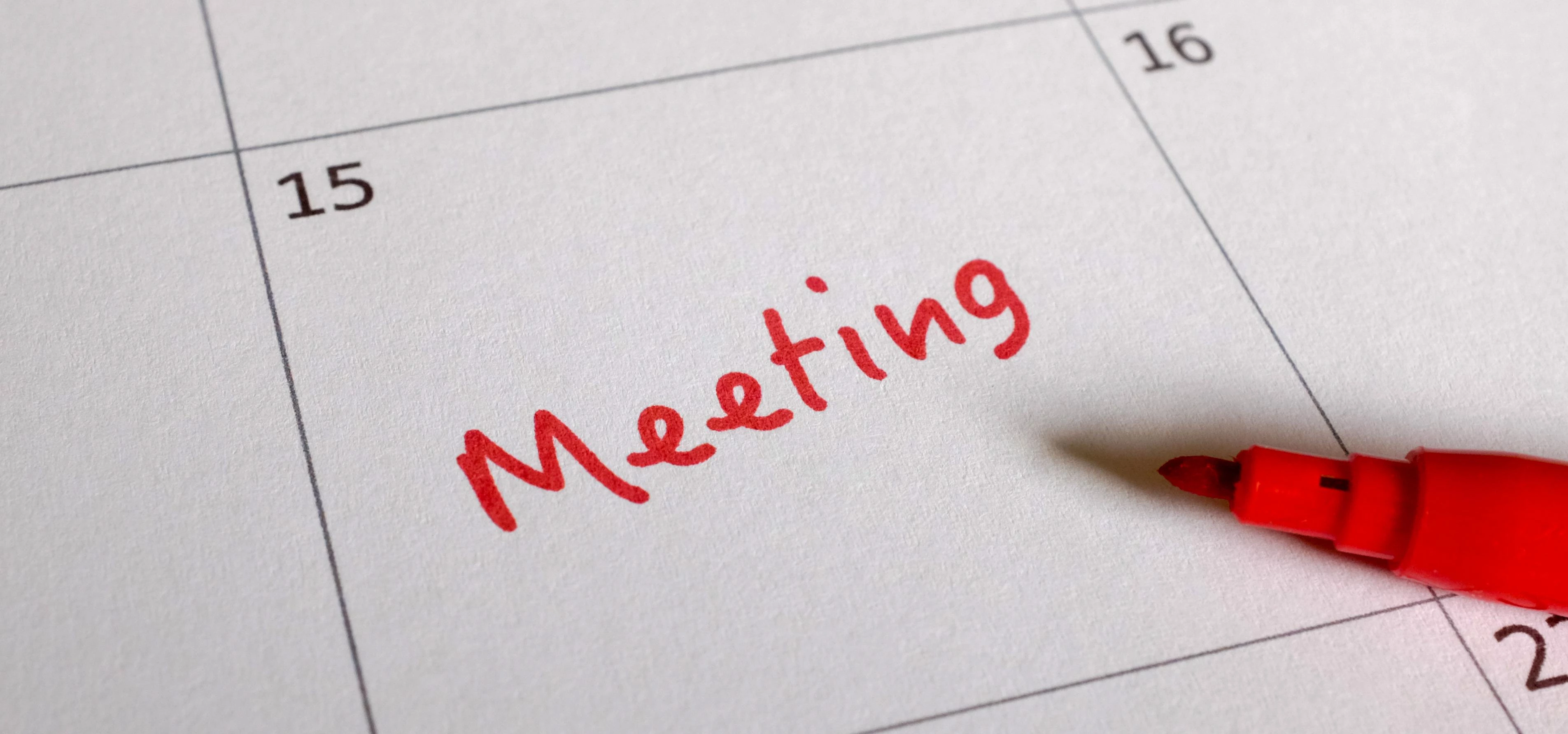 Meeting Appointment in Calendar/Journal