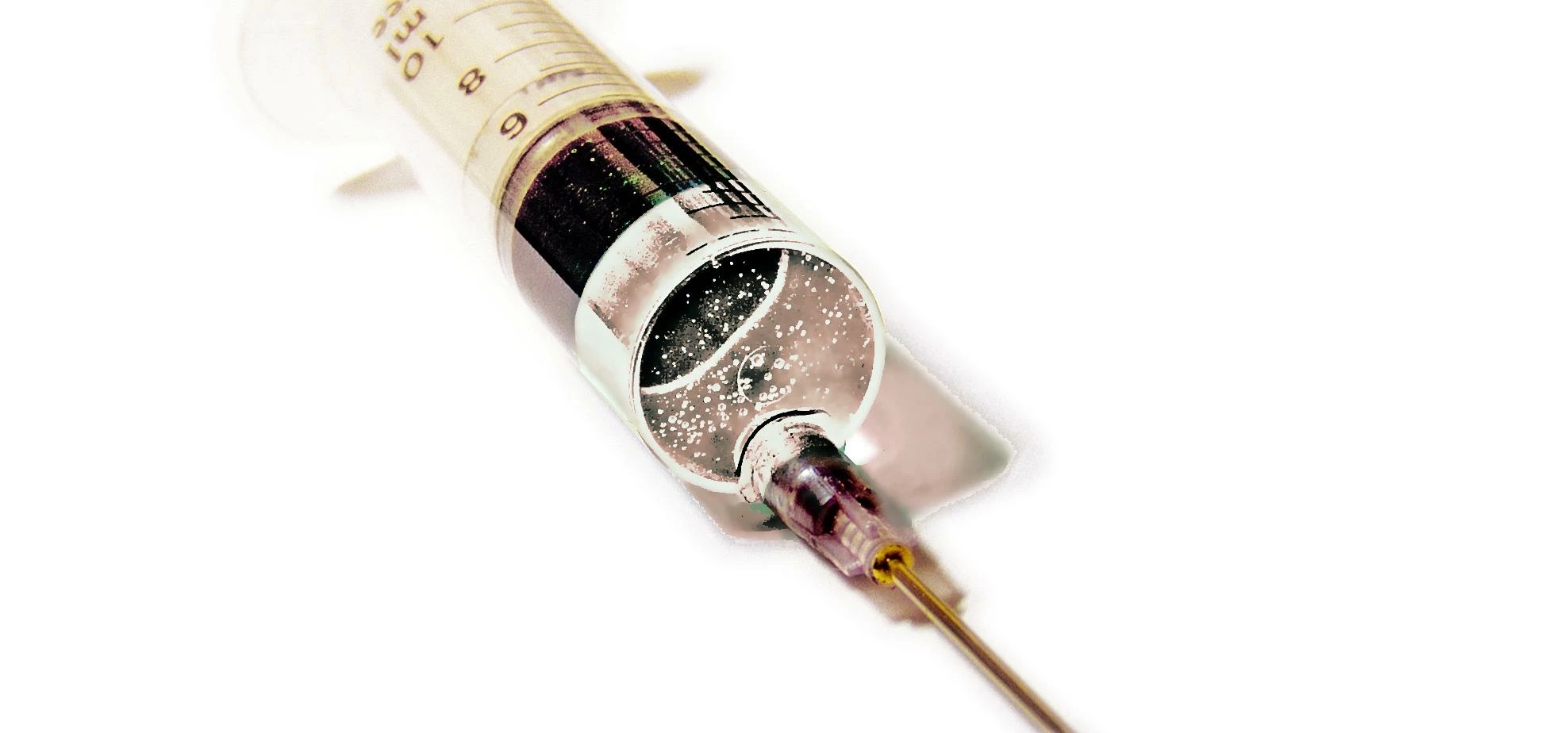 Syringe with Clear Liquid
