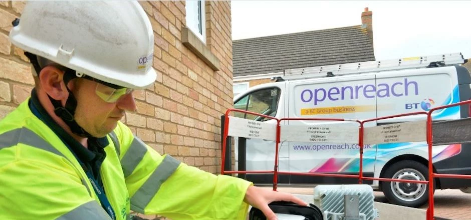 Sheffield will receive Openreach's new ultrafast technology, known as G.Fast. 