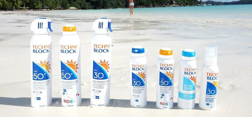 Techniblock Suncare is the exclusive UK importer of South African developed sunscreen technology, Te
