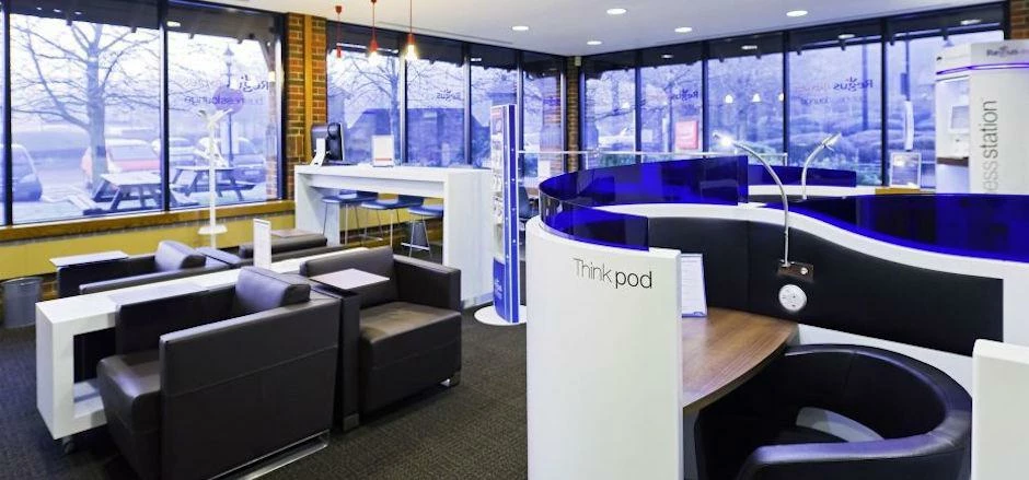 A Regus workspace developed earlier this year