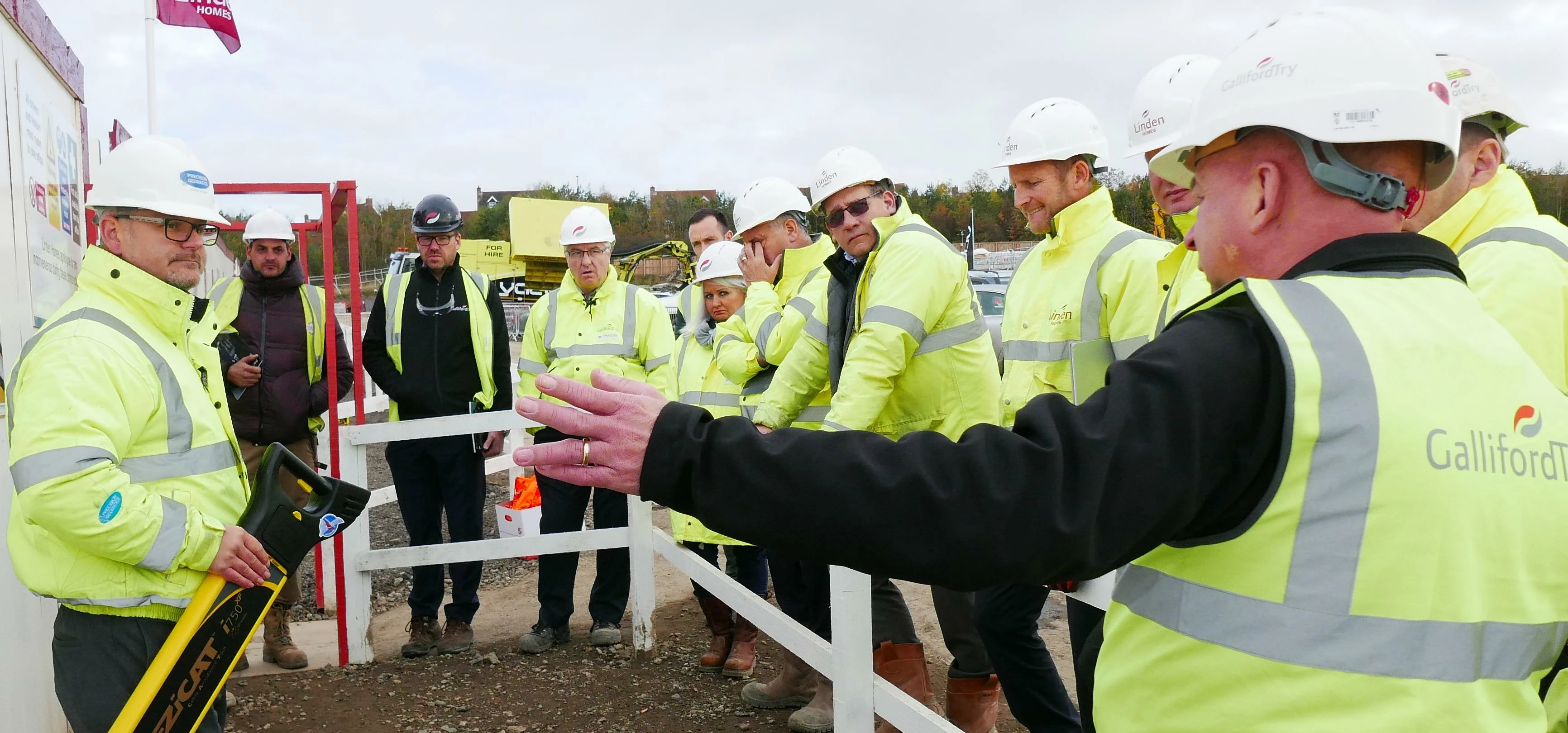 Staff, Industry partners and students attended the special demonstration and safety event.