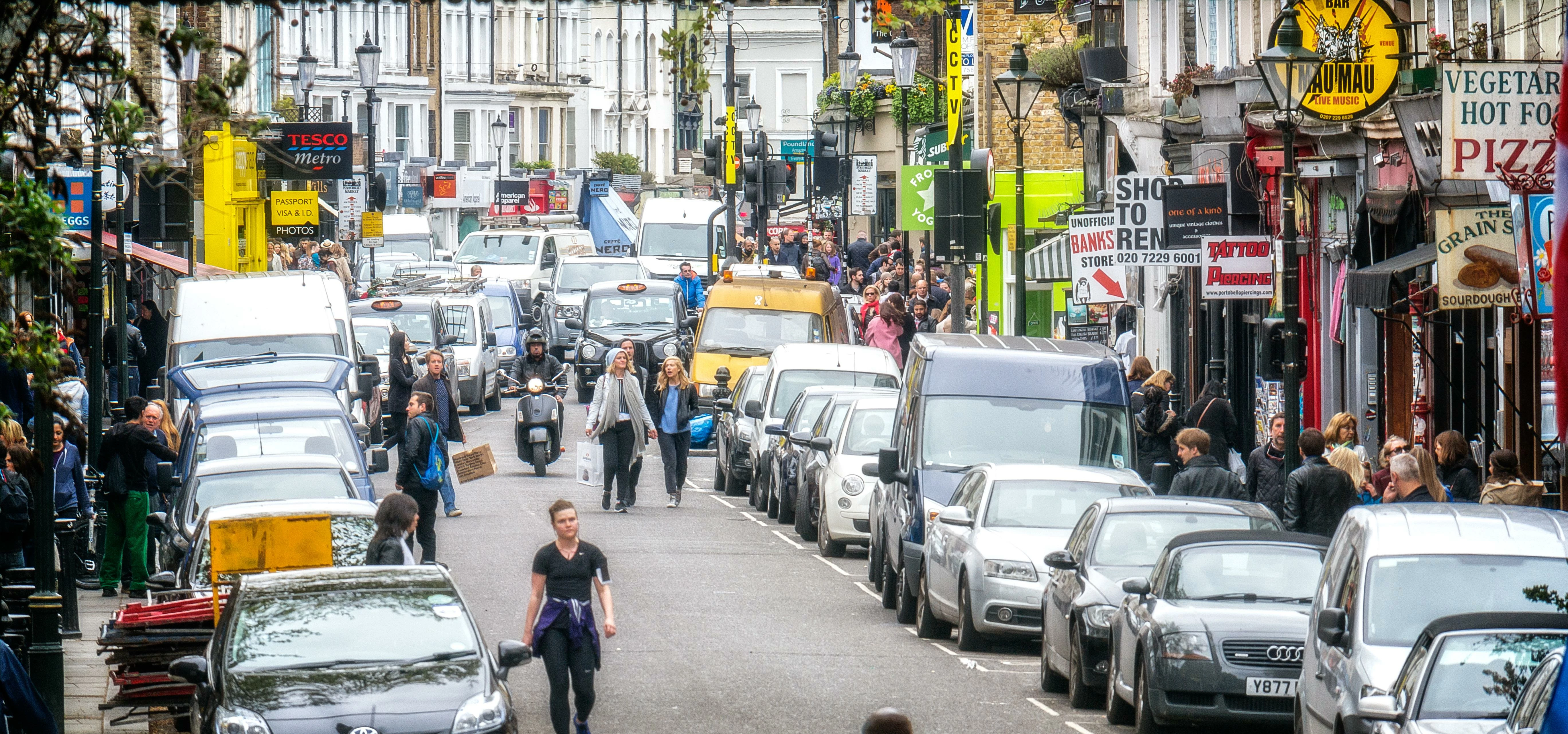 Busy Portobello Road