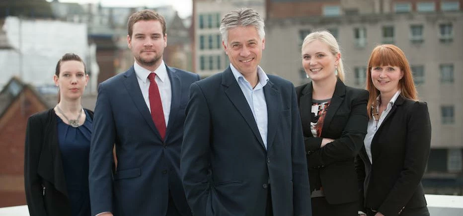 Claire Darwood, Henry Hill, Charlotte Ollerenshaw, and Ruth Tucker, hlw Keeble Hawson