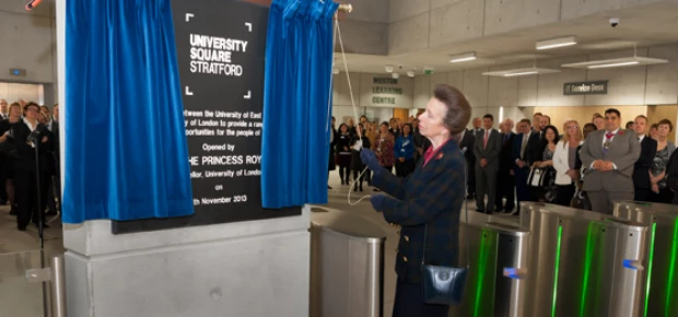 Her Royal Highness The Princess Royal opening the new campus