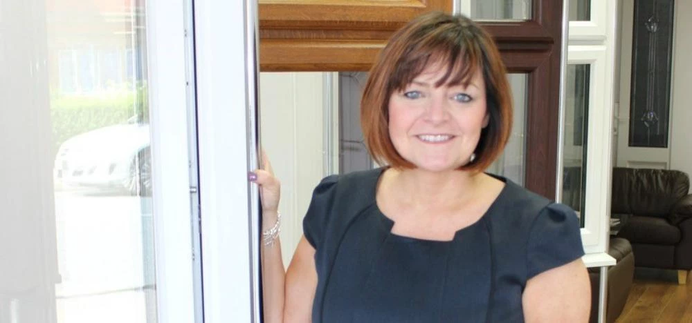 Managing Director of Bebington Glazing Kay Finlay