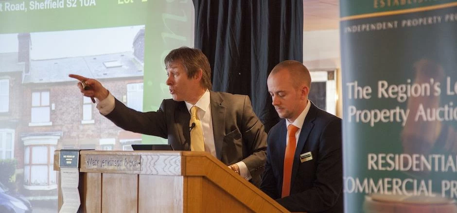 Adrian Little, head of the auction department at Mark Jenkinson and Son.
