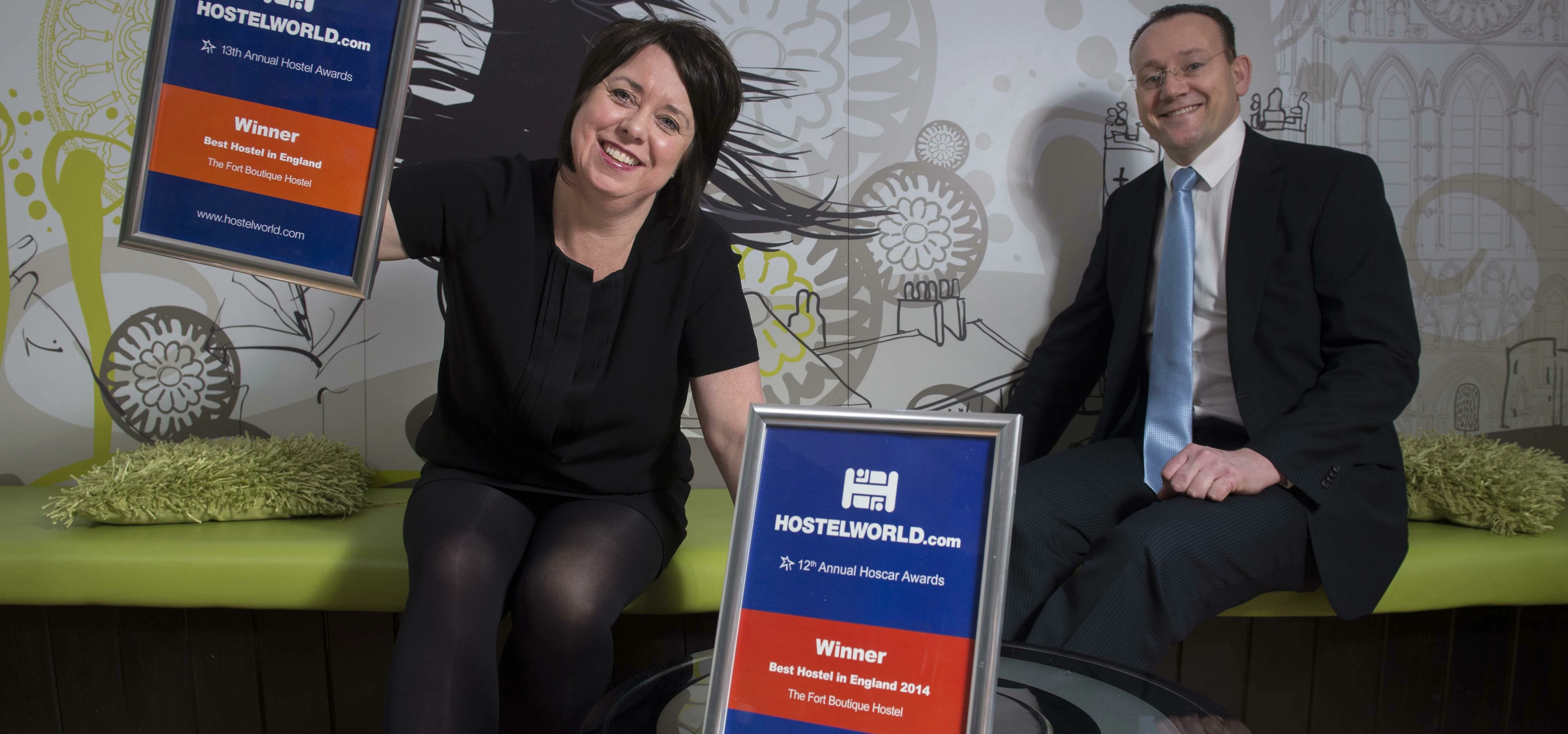 Karen Waugh and Jeremy Oliver