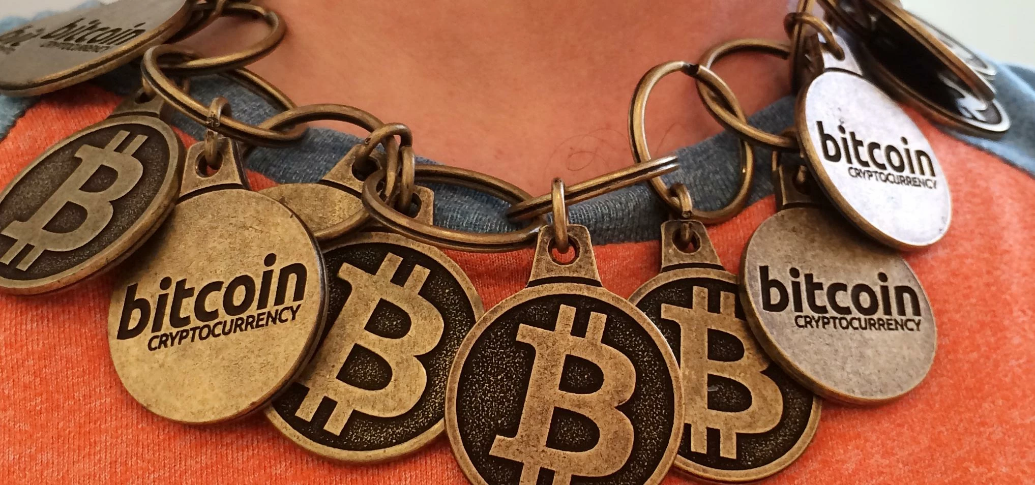 Bitcoin "Blockchain" Necklace