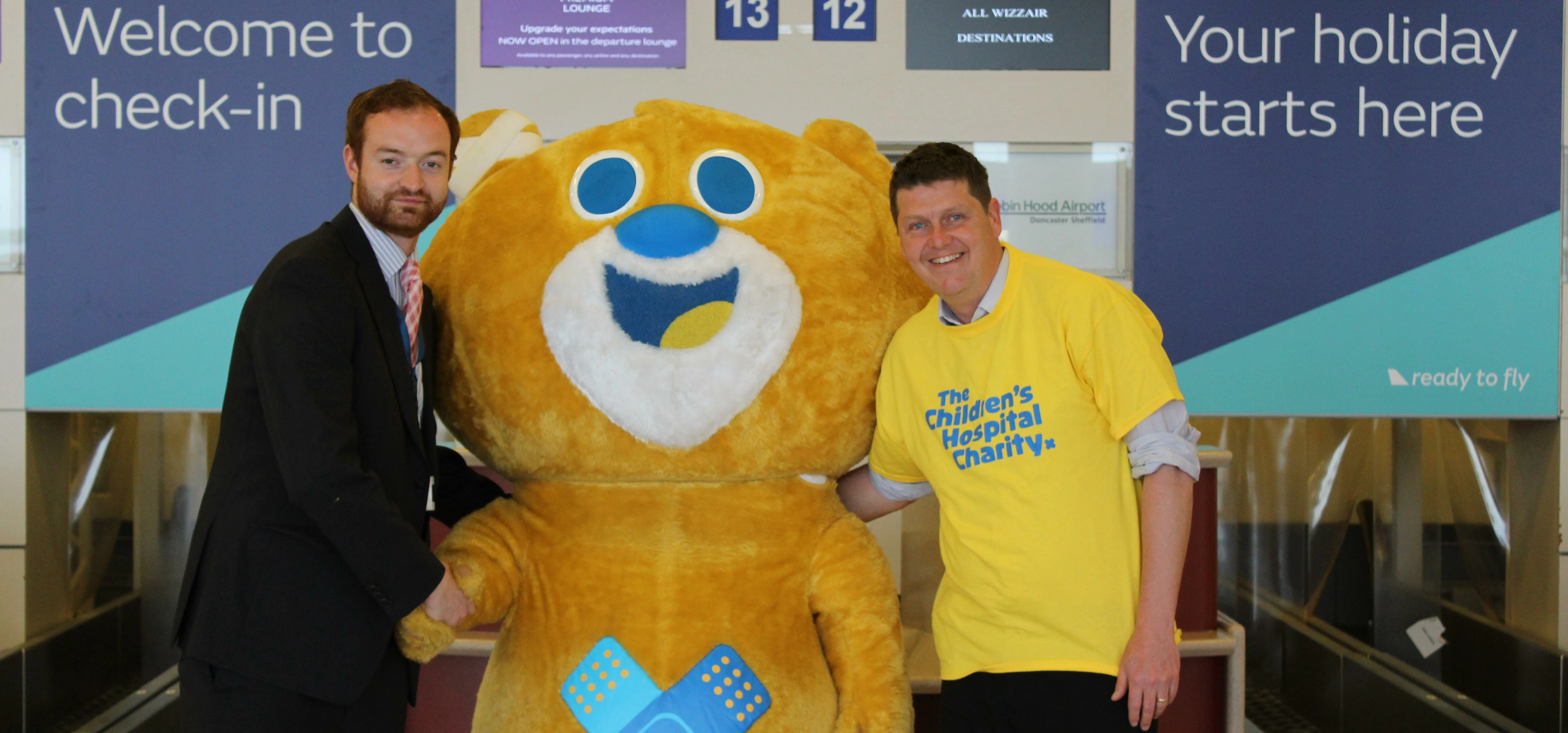John Huddleston, Communication and Corporate Affairs Manager from Doncaster Sheffield Airport, Theo