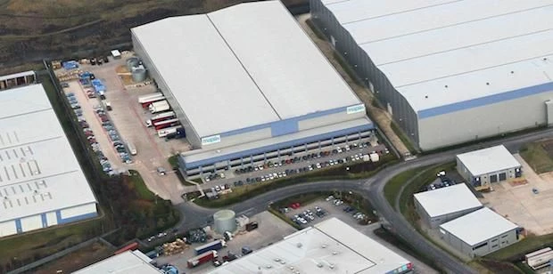 UK headquarters of Maplin Electronics Ltd near Rotherham