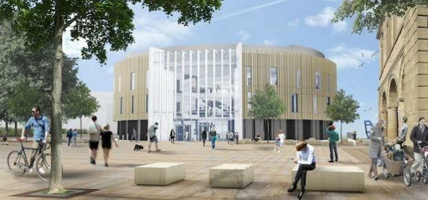 The construction of The Word, the North East Centre for the Written Word, is the first stage in the