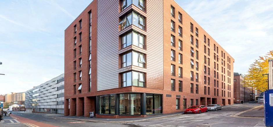 The company's student accommodation project at Portobello Street in Sheffield.
