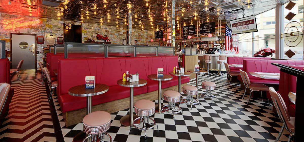 The Infamous Diner interior