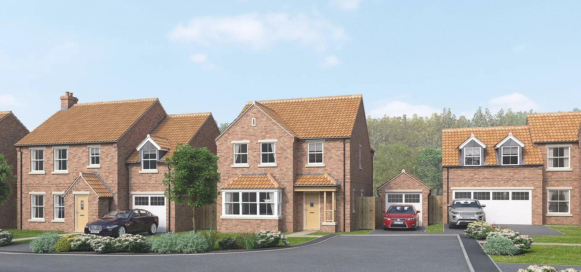 Half the homes on this eco-friendly development by Berkeley DeVeer near Ripon have been snapped up