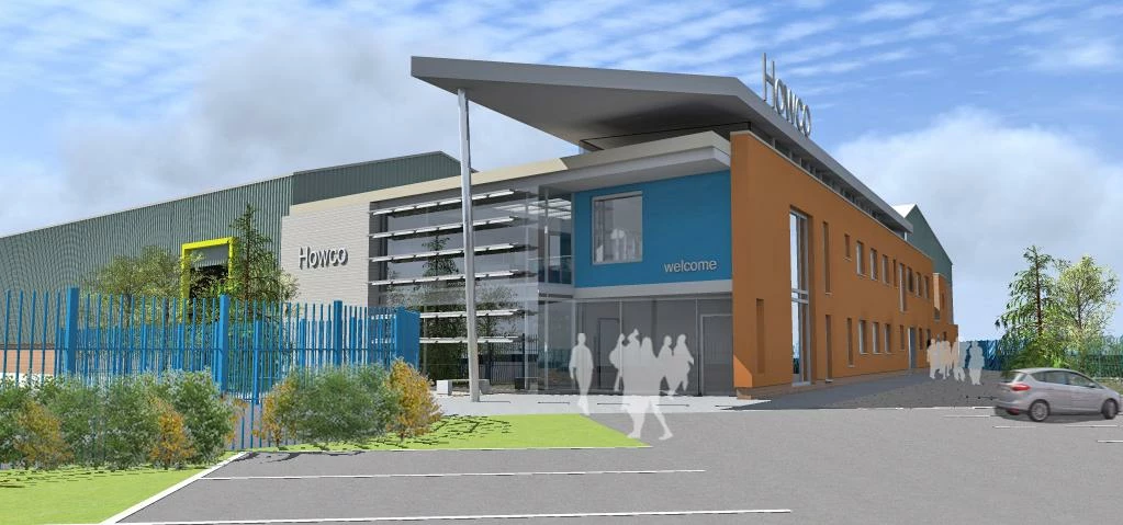 An artist's impression of the new Howco development