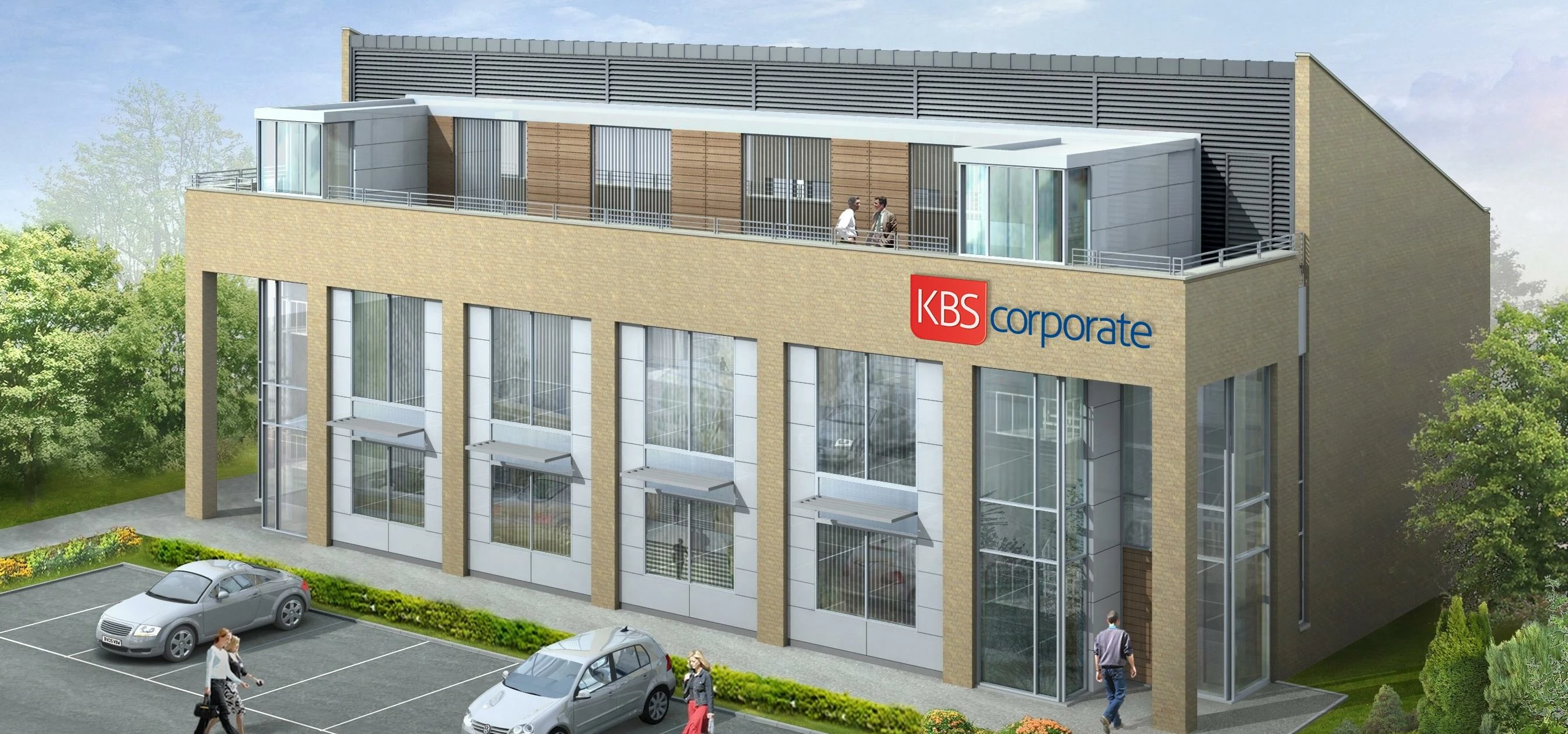 An artist's impression of KBS' new Bolton HQ