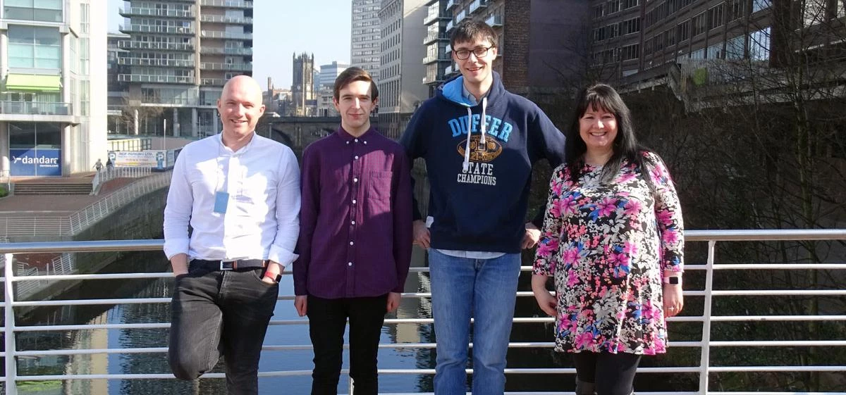 Dreamr Staff; Mylo Kaye, Harry Whewell, Chris McLaughlin, Lynne Makinson-Walsh
