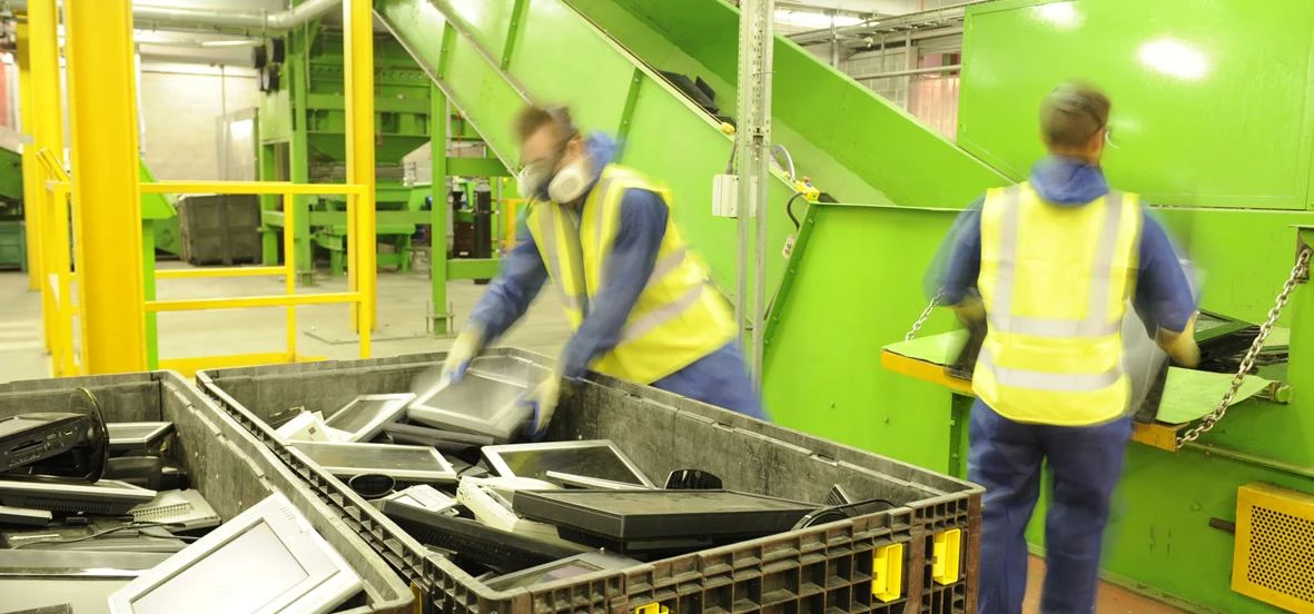 Electrical Waste Recycling Group FPD Process