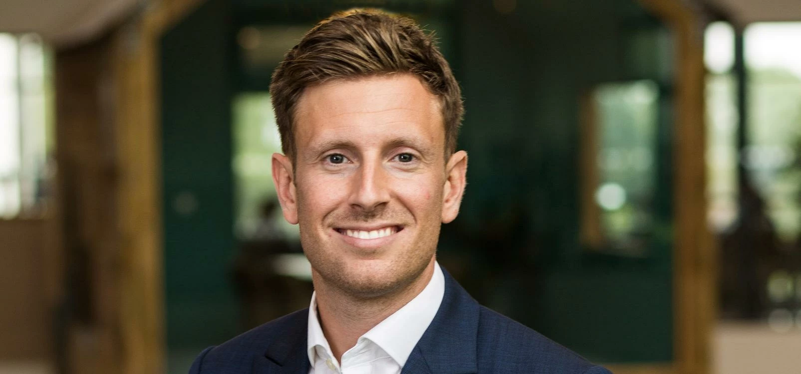 Moneypenny’s new M&A and Strategy Director, Mark Finlay, at the company's headquarters