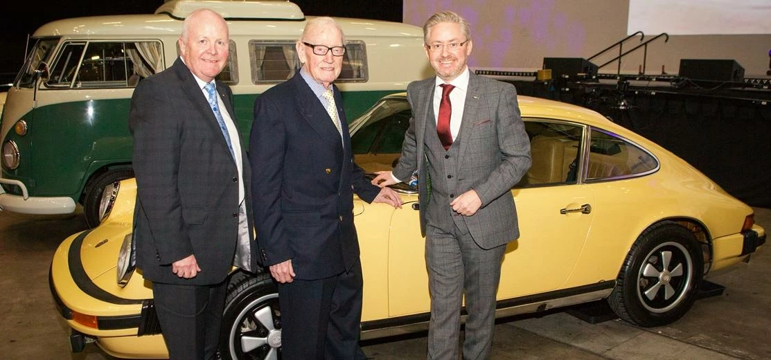 Picture shows:  Jack Tordoff (centre), chairman of JCT600, with his sons Ian Tordoff (left), directo