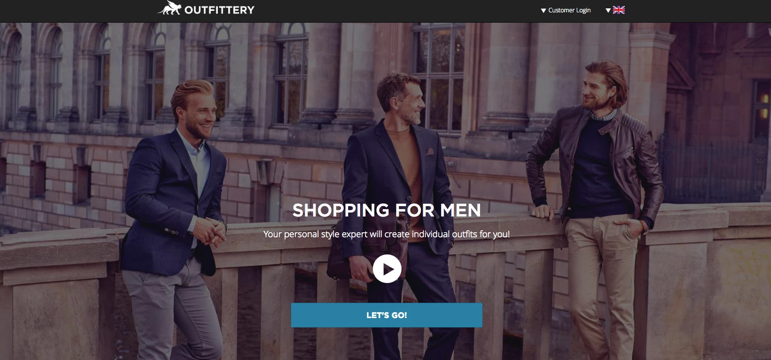Berlin-based startup Outfittery has received $22m funding.